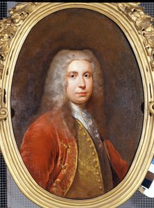 Porträt eines Gentlemans. 18. Jahrhundert. Gemälde von Giacomo Ceruti genannt der Pyochetto (1724? -?). Museo del Castello, Mailand. von Giacomo Ceruti
