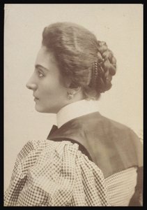 Porträt von Gemma Bellincioni 1864-1950