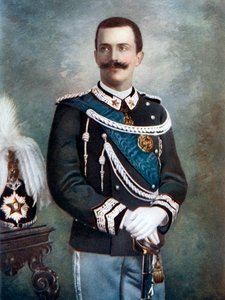Viktor Emanuel III., König von Italien, spätes 19.-frühes 20. Jahrhundert