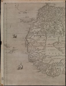Karte von Afrika von Giacomo Gastaldi