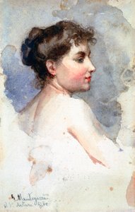 Porträt einer Frau, ca. 1873-1920