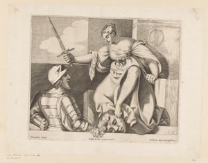 Judith mit dem Kopf von Holofernes (Gerechtigkeit) von Giacomo Piccini