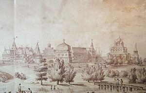 Der Palast in Kolomenskoye von Giacomo Quarenghi