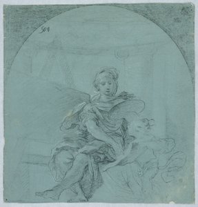 Entwurf für Allegorie der Malerei von Giacomo Zampa