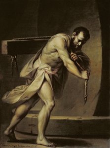 Samson im Mühlstein