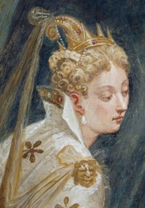 Das Gesicht von Sophonisba (Detail) von Giambattista Zelotti