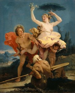 Apollo und Daphne, 1743-1745 von Giambattista Tiepolo