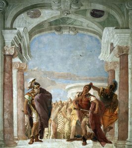 Der Zorn des Achilles, 1757 von Giambattista Tiepolo