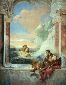 Thetis tröstet Achilles, 1757