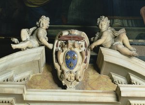Innenansicht der Barberini-Kapelle (Detail)