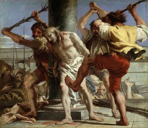Christus an der Säule, von Giandomenico Tiepolo