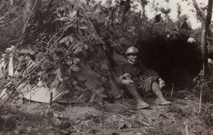 Album "Bilder des Krieges II": Italienische Soldaten im Val Chiusone nach Podsenica, 09/1917 von Gigliucci Gigliucci