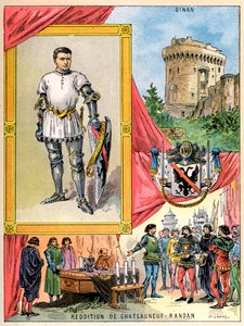 Bertrand du Guesclin, bretonischer Ritter, 1898 von Gilbert