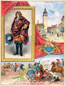 Claude Louis Hector de Villars, französischer Militärkommandant, 1898