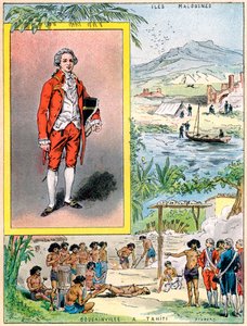 Louis Antoine de Bougainville, französischer Navigator und Militärkommandant, 1898 von Gilbert