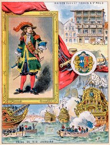 René Duguay-Trouin, französischer Korsar von Saint-Malo, 1898 von Gilbert