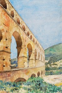 Pont du Gard, Frankreich von Gilbert Cass