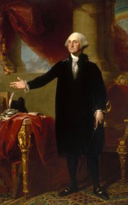 George Washington (Lansdowne-Porträt) von Gilbert Stuart