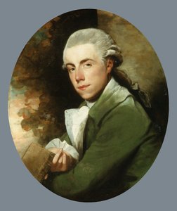 Mann in einem grünen Mantel von Gilbert Stuart