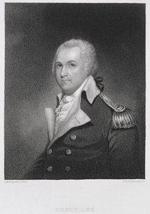 General Henry Lee (1756-1818), graviert von John Francis Eugene PrudHomme (1800-92) nach einer Kopie des Originalgemäldes von James Herring (1794-1867) von Gilbert after Stuart