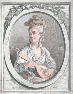Porträt von Madame Huet, 18. Jahrhundert von Gilles Demarteau