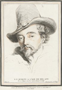 Porträt von Peter Paul Rubens im Alter von 30 Jahren