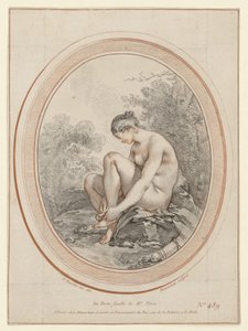Venus im Bade von Gilles Demarteau