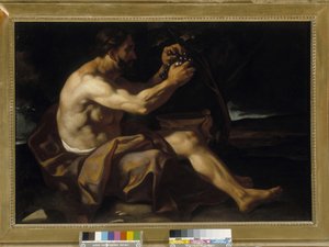 Die Ruhe des Bacchus (Bacco) von Gilles Garcin