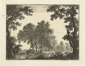 Landschaft mit Tobias und dem Engel von Gilles Neyts