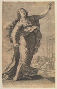 Lucretia von Gilles Rousselet and Abraham Bosse
