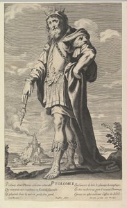 Ptolemäus, ca. 1639-40. Schöpfer: Gilles Rousselet, Abraham Bosse von Gilles Rousselet and Abraham Bosse