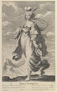 Sibylle Europäische, ca. 1635 von Gilles Rousselet and Abraham Bosse