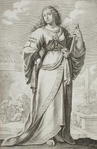 Lucretia (nach Claude Vignon) von Gilles Rousselet