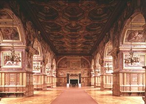 Der Ballsaal oder die Galerie von Henri II von Gilles and Delorme Le Breton