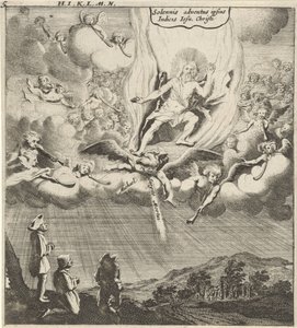 Christus erscheint am Himmel von Gillis van Scheyndel (I)