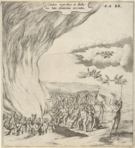 Verdammte in die Hölle geführt von Gillis van Scheyndel (I)