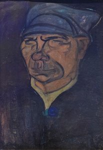 Kopf eines Fischers, Fischer von Burano von Gino Rossi