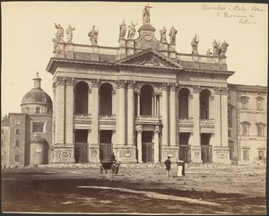 [Fassade der Basilika San Giovanni in Laterano, Rom]