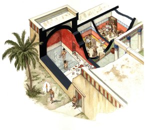 Ägyptische Antike: Ägyptische Bäder und Bäder in der hellenistischen Zeit (4.-1. Jahrhundert v. Chr.) von Giorgio Albertini