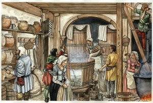 Mittelalter: Brauerei von Giorgio Albertini