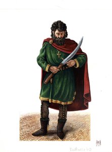 Mittelalter: Soldat der Warägergarde, Elitekorps der byzantinischen Armee von Giorgio Albertini