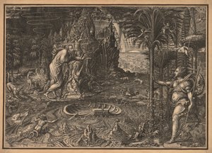 Allegorie des Lebens, 1561 von Giorgio Ghisi
