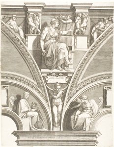 Die eritreische Sibylle von Giorgio Ghisi