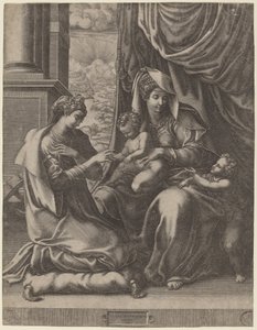 Die mystische Hochzeit der Heiligen Katharina