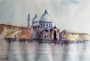 Venezianische Basilika-Reflexion