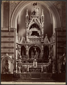 Neapel S. Giov. Carbonara Denkmal von Ladislao von Giorgio Sommer