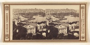 Panorama (Genua) von Giorgio Sommer