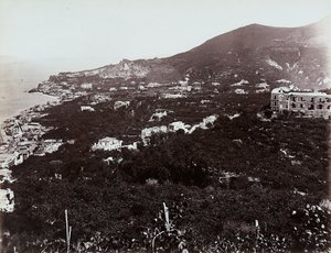 Panoramablick auf Casamicciola, in der Nähe von Neapel von Giorgio Sommer