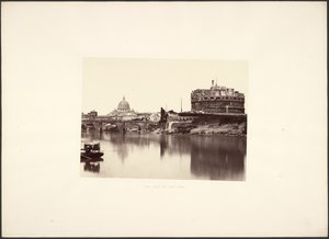 Rom vom Tiber aus, Rom