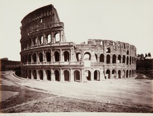Das Kolosseum oder Flavische Amphitheater, Rom von Giorgio Sommer